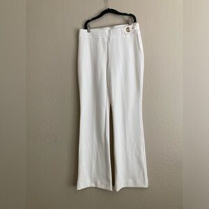 Chico’s textured wide leg trouser pants